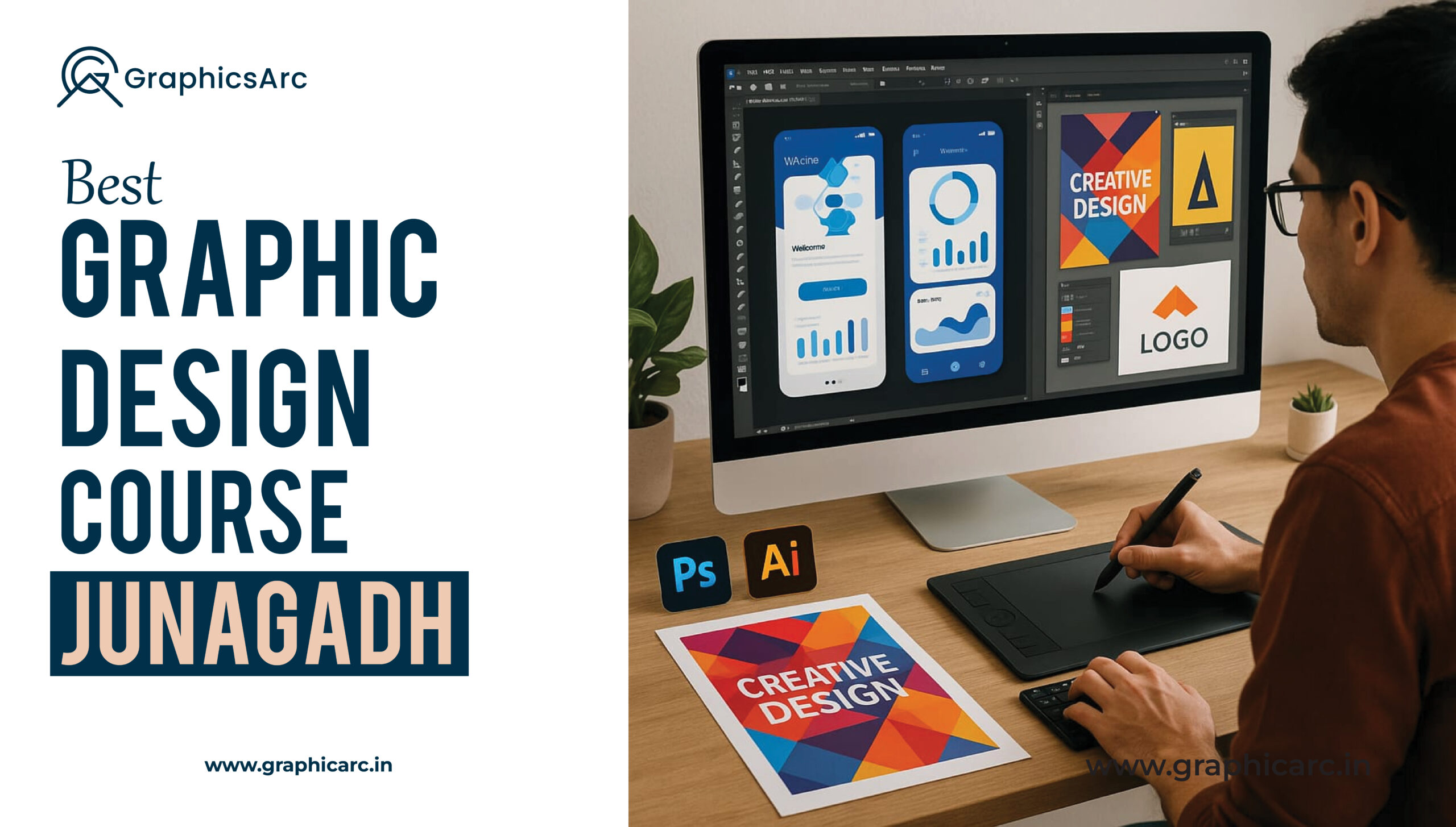 Best graphic design course in Junagadh