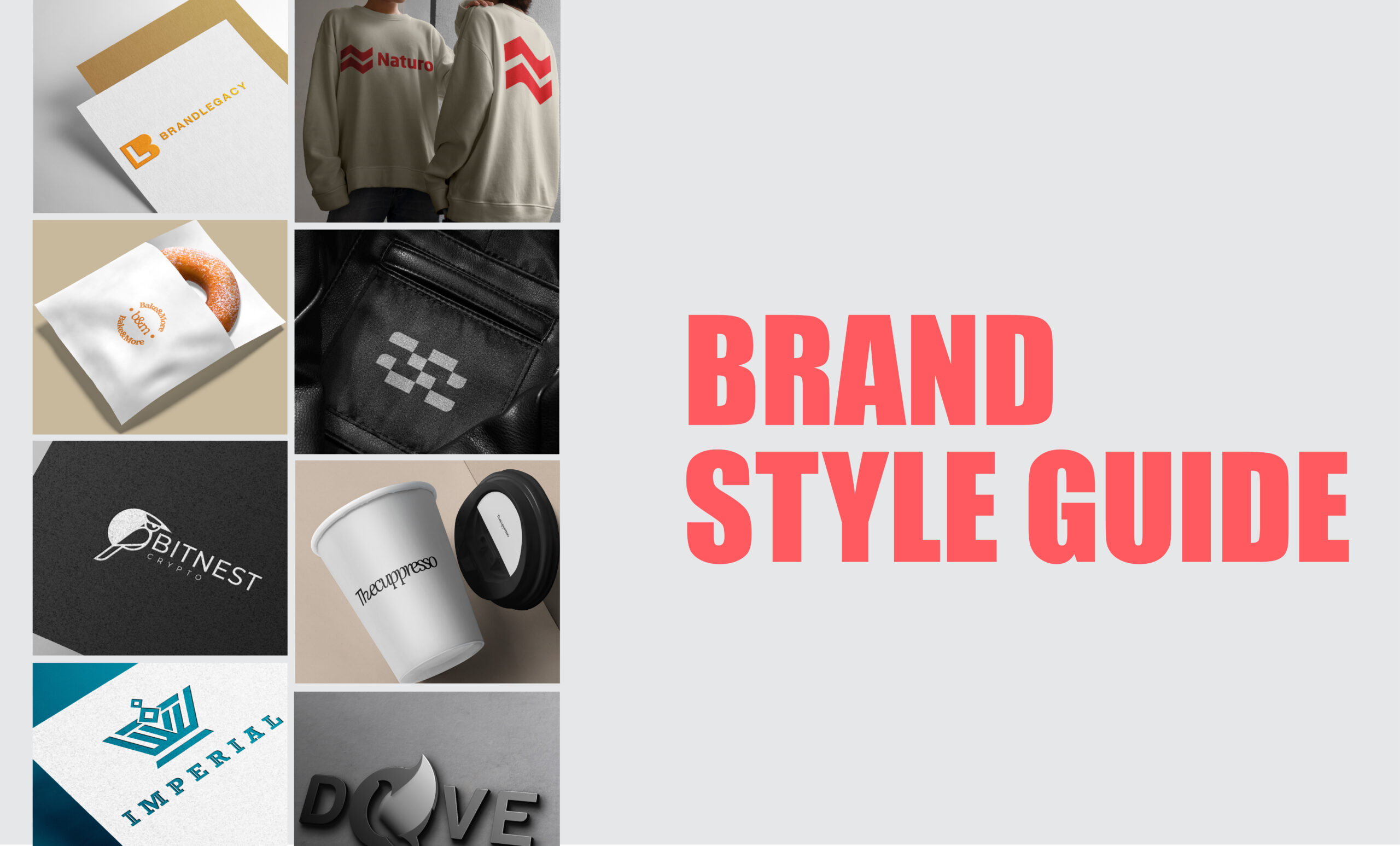 Brand Style Guide serviec Banner