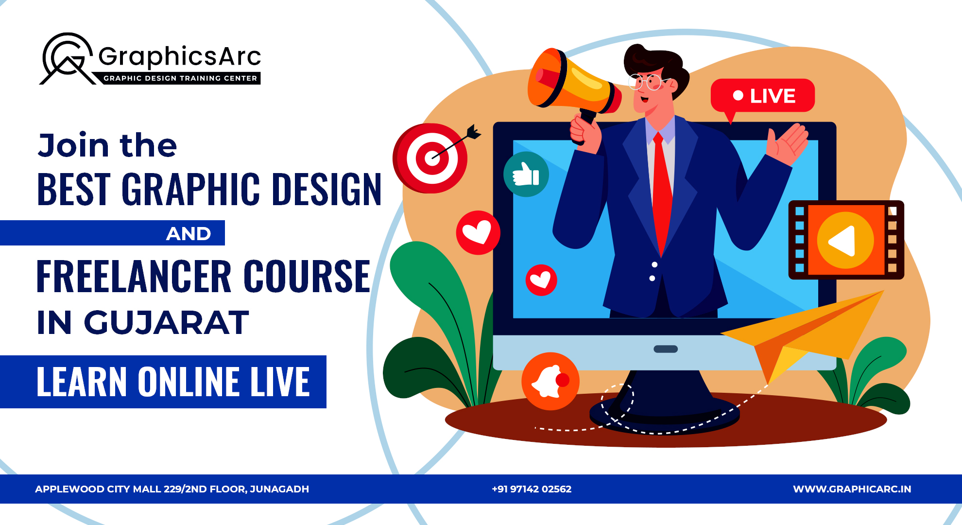 Graphic Design and Freelancer Course in Gujarat