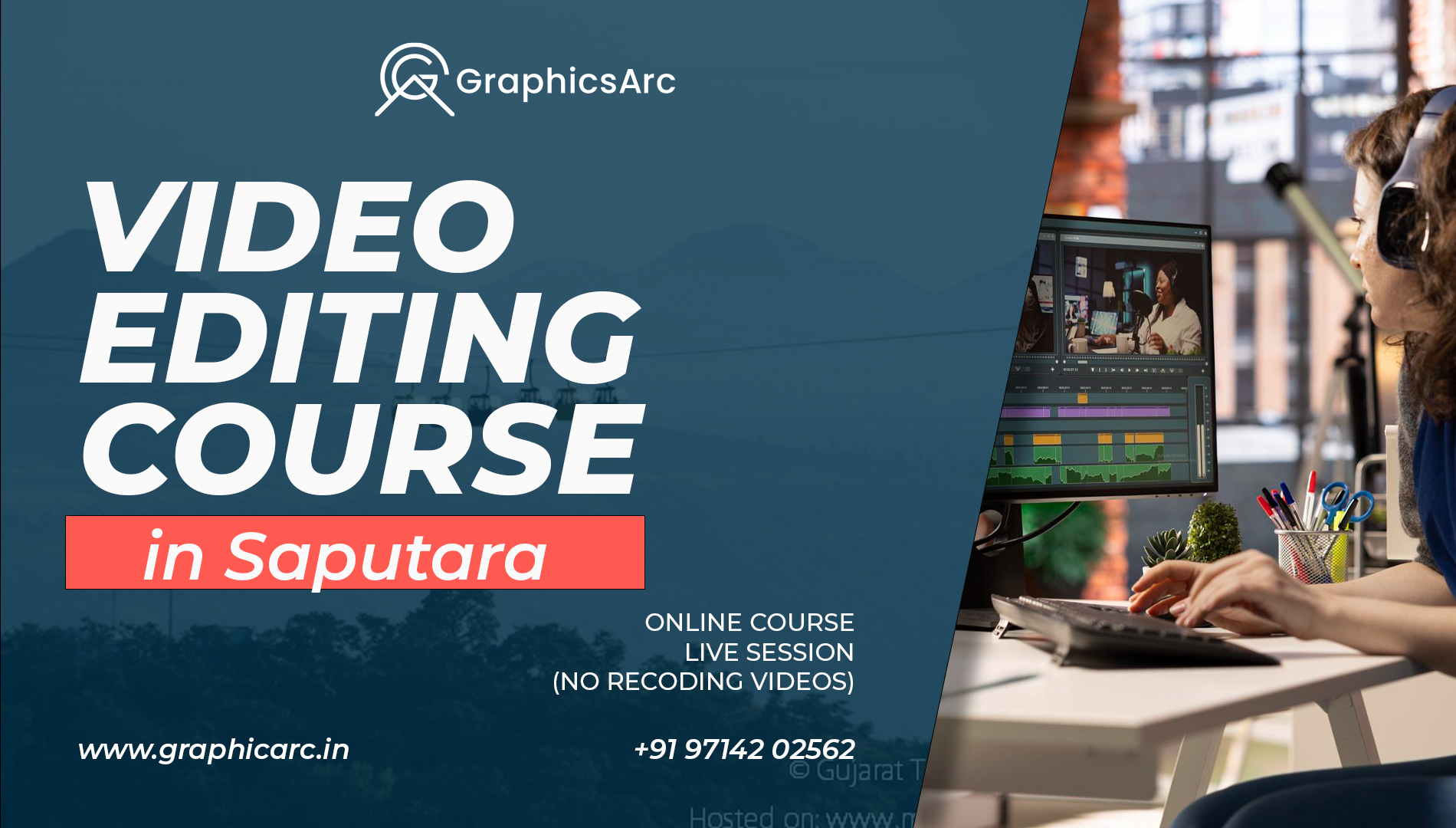 Best Video Editing Course in Saputara