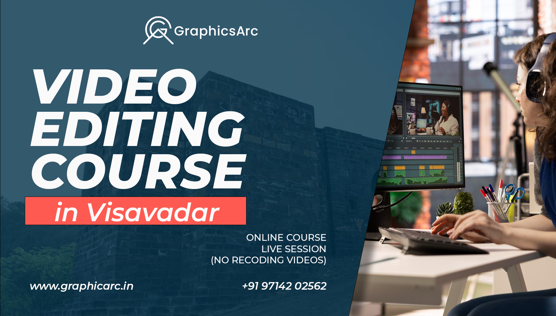 Video Editing Course in Visavadar