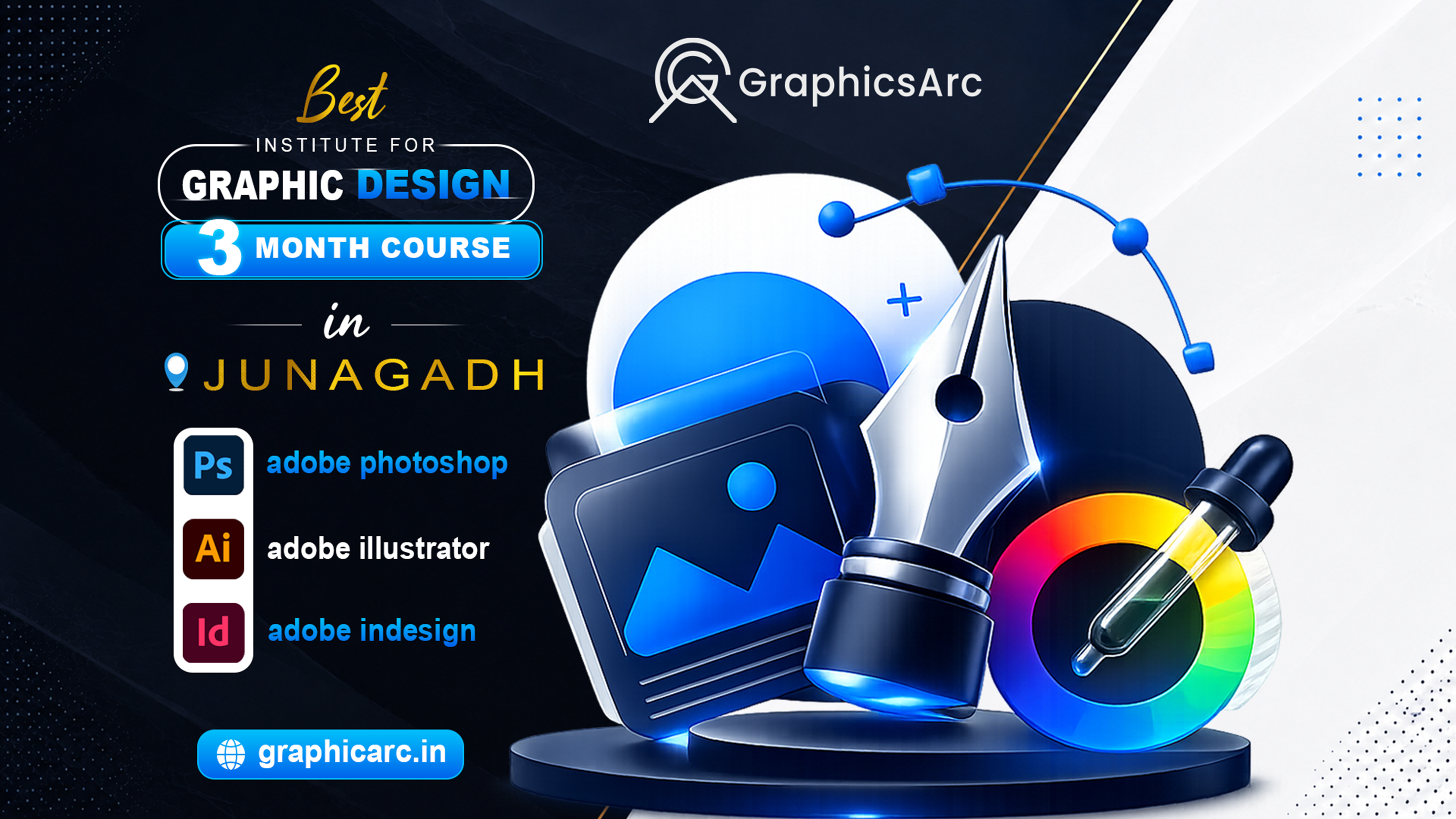 Best Graphic Design Course in Junagadh | Graphicarc
